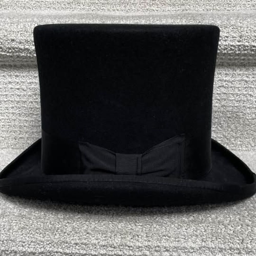 Hats in the Belfry John Bull The Goods Large 100% Wool Felt Top Hat 🎩